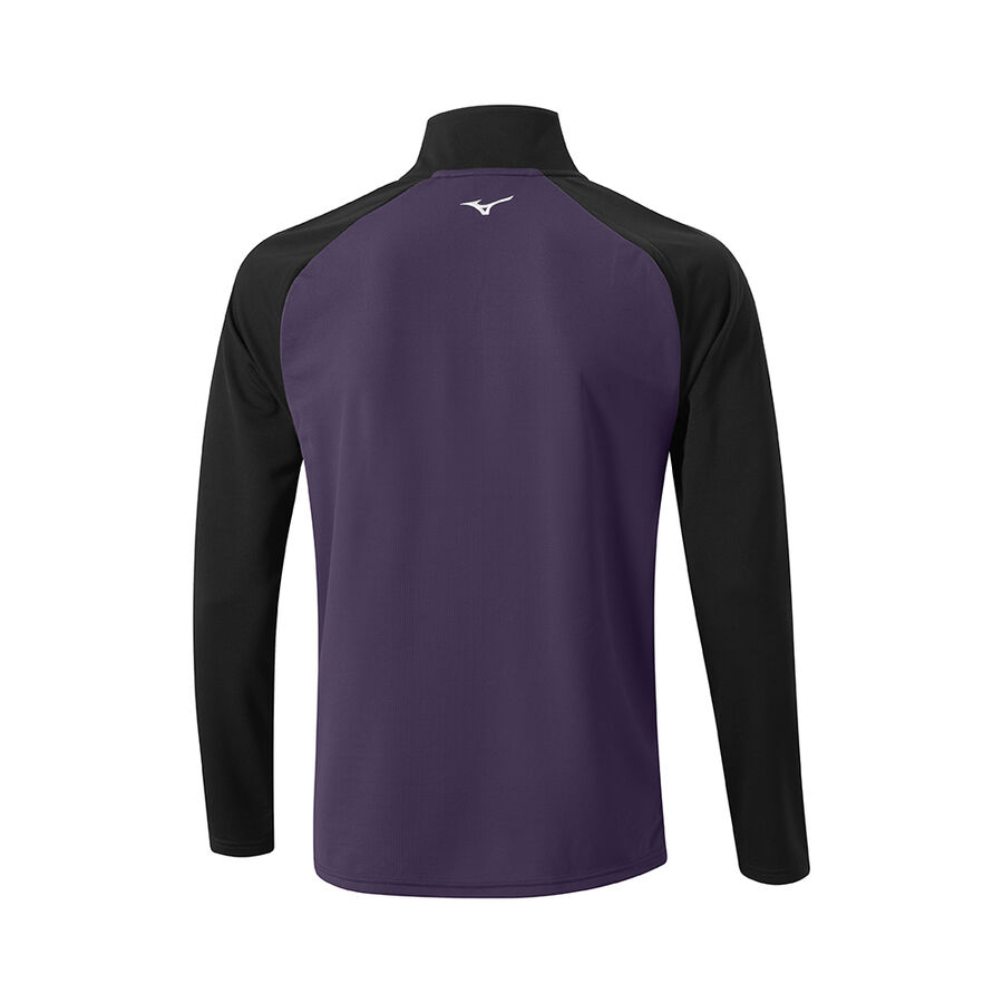 Mizuno Winter Breeze Bloc 1/4 Zip Purple
